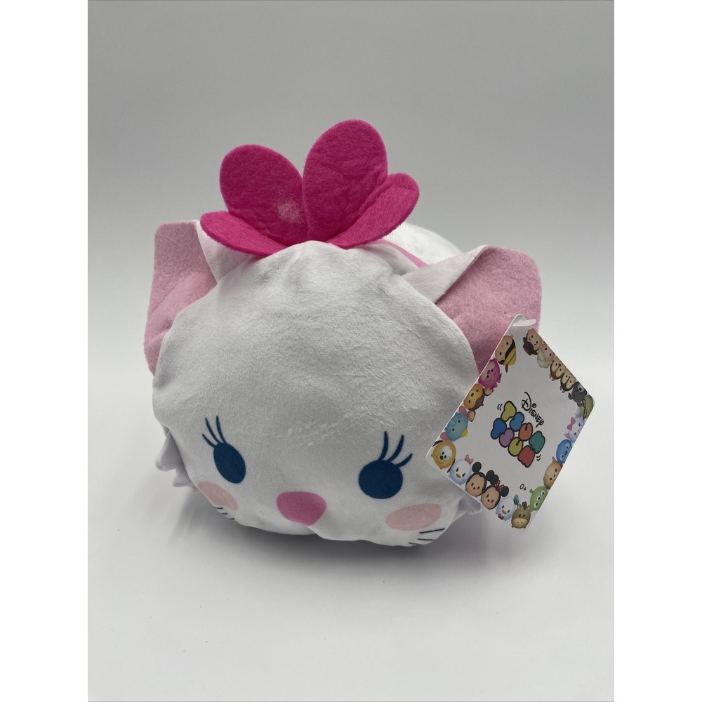 Tsum Tsum Disney MARIE ARISTOCATS 9" Soft Plush Stuffed‎ Toy  NWT #014